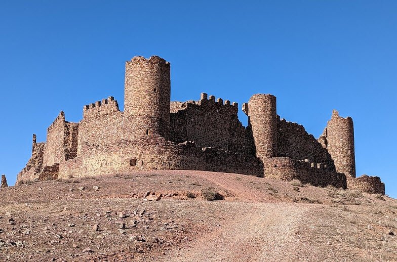 Castle Almonacid of Toledo (ruins), Spain